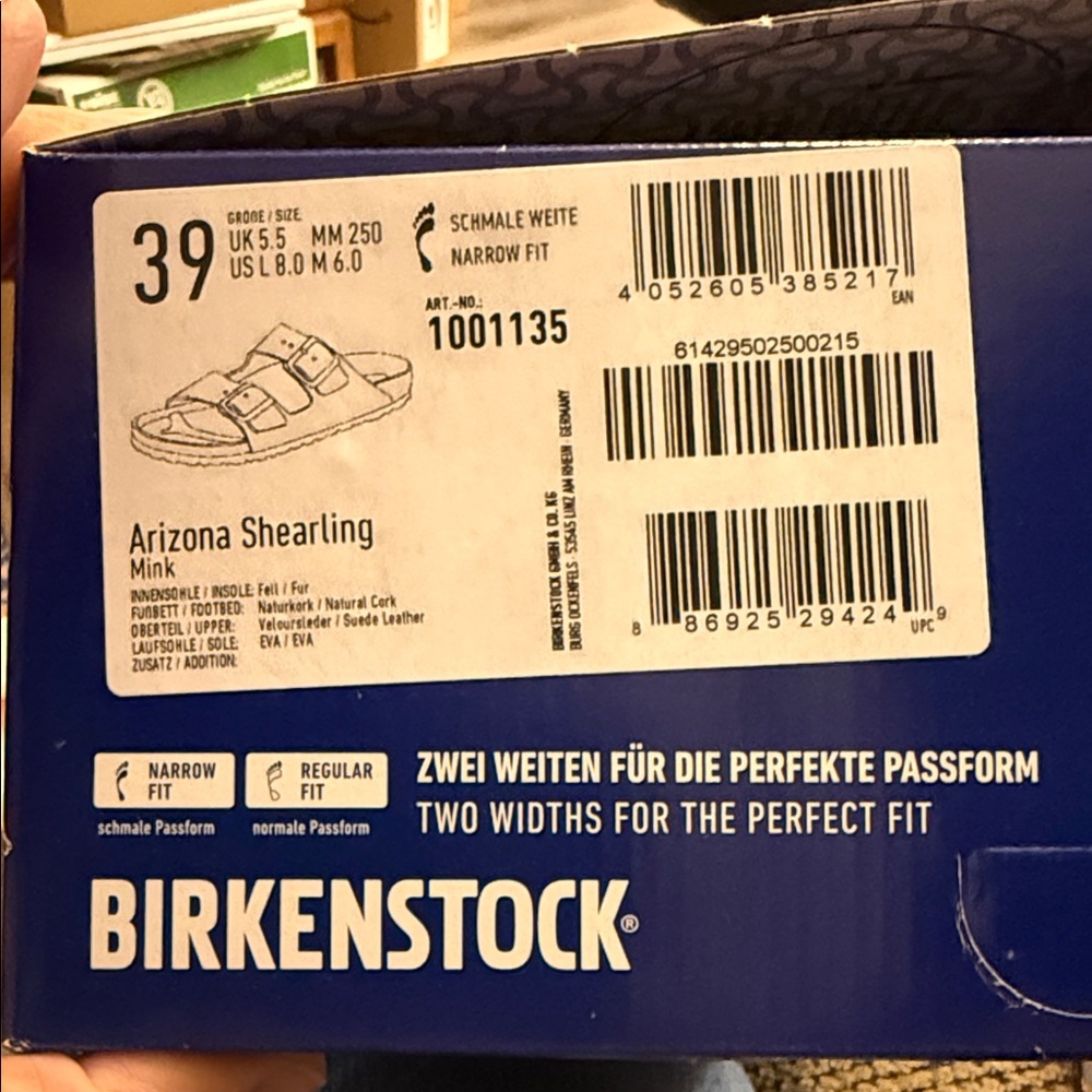 Birkenstock Arizona Shearling Sandals - Mink